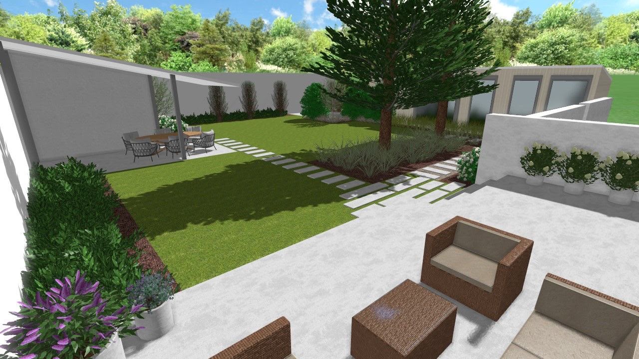 Garden centrum Isabell design 3D